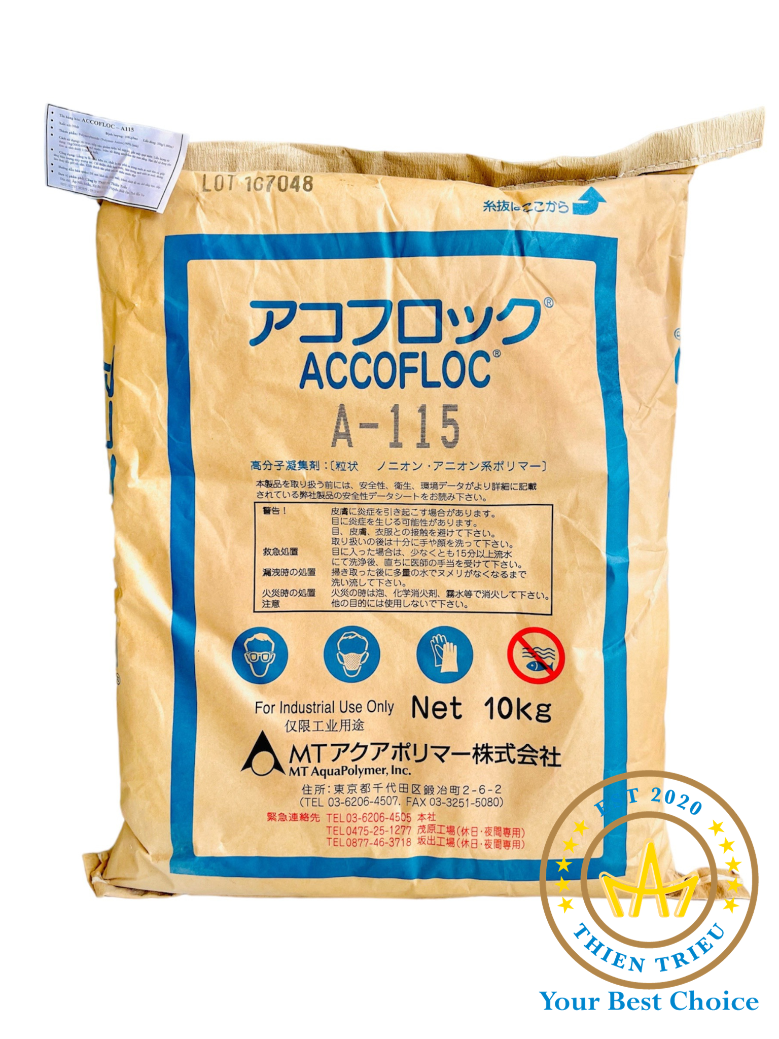 ACCOFLOC A115 - SIÊU LẮNG NHẬT