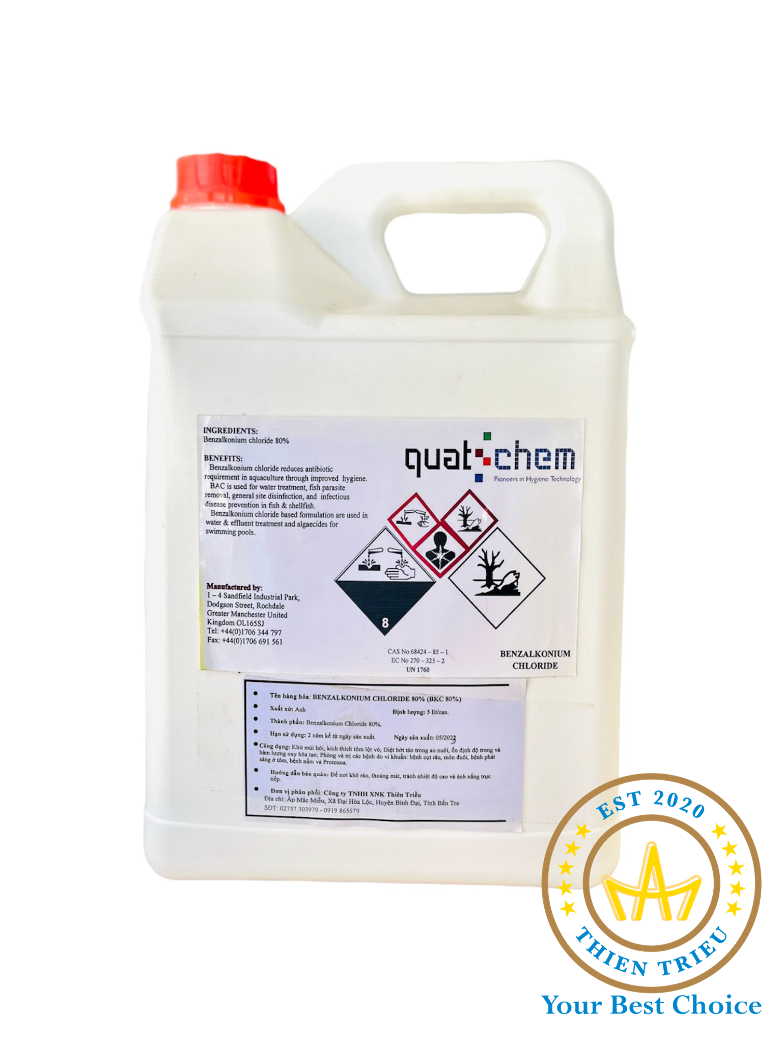 BENZALKONIUM CHLORIDE - BKC 80
