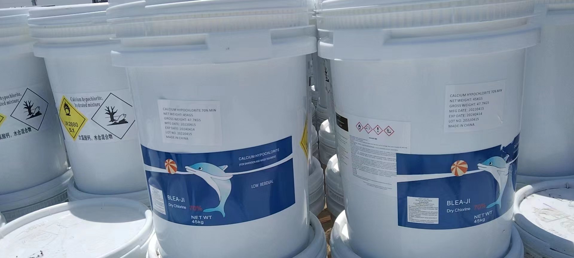 CHLORINE CÁ HEO 70% - CHLORINE CHINA