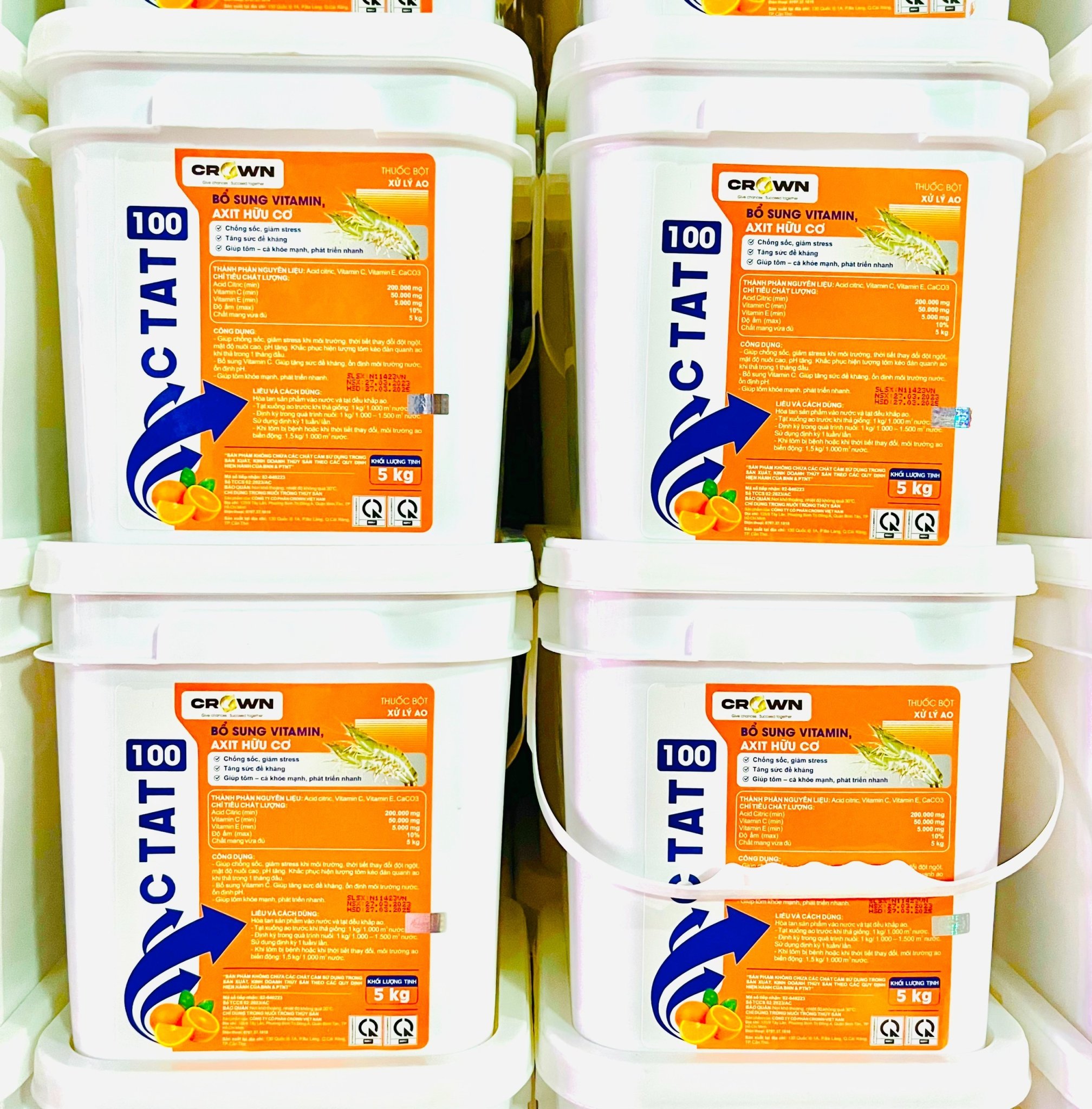 Vitamin C Tạt - Xô 5kg