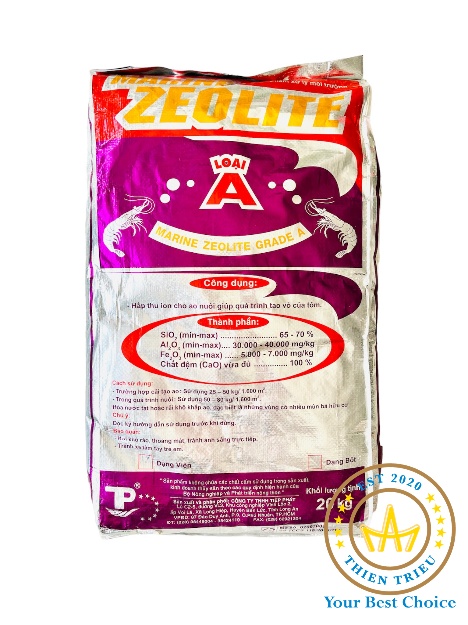 ZEO HẠT THÁI LOẠI 1